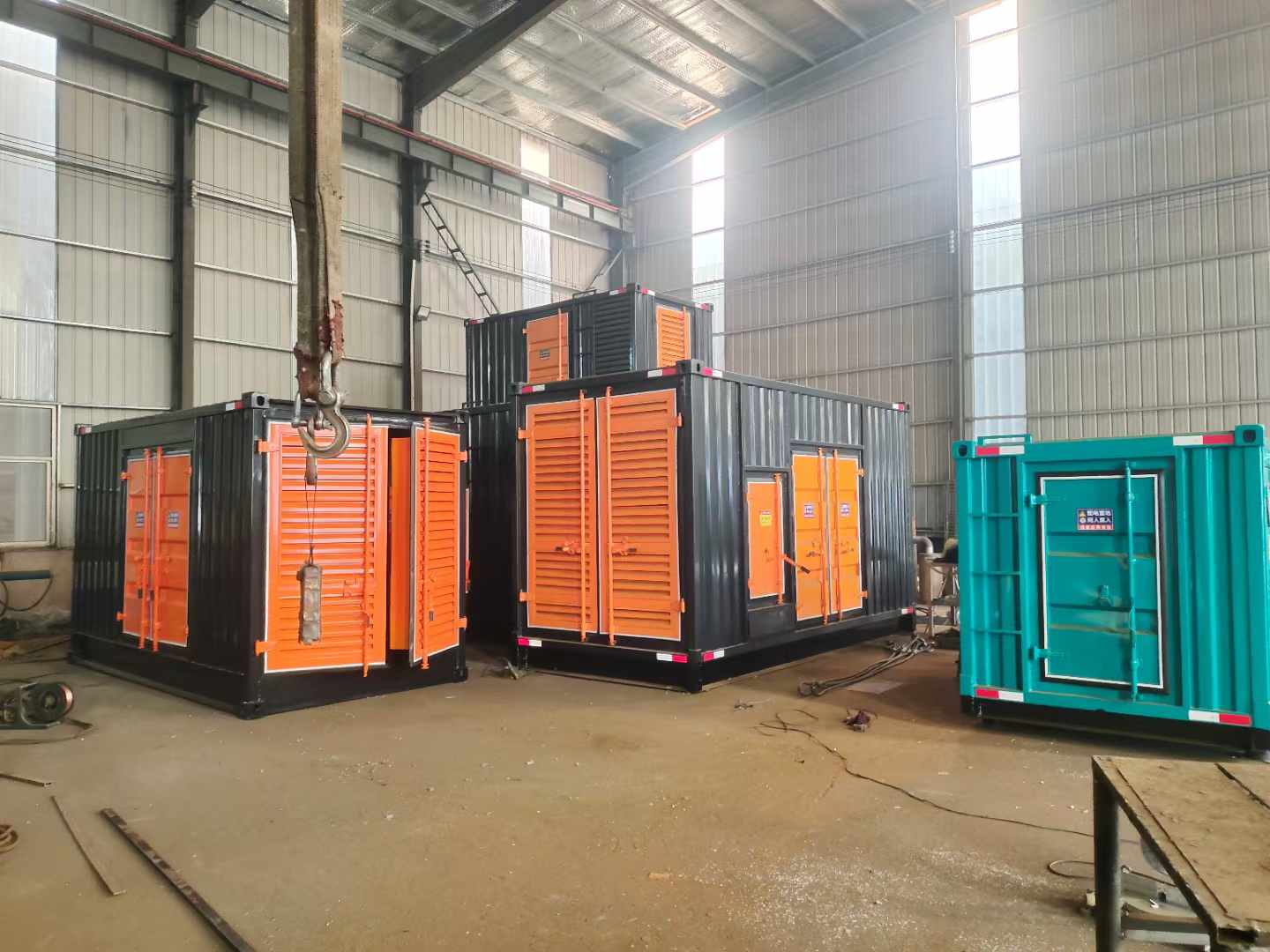 北辰500kw柴油发电机组可以带动多少功率设备？